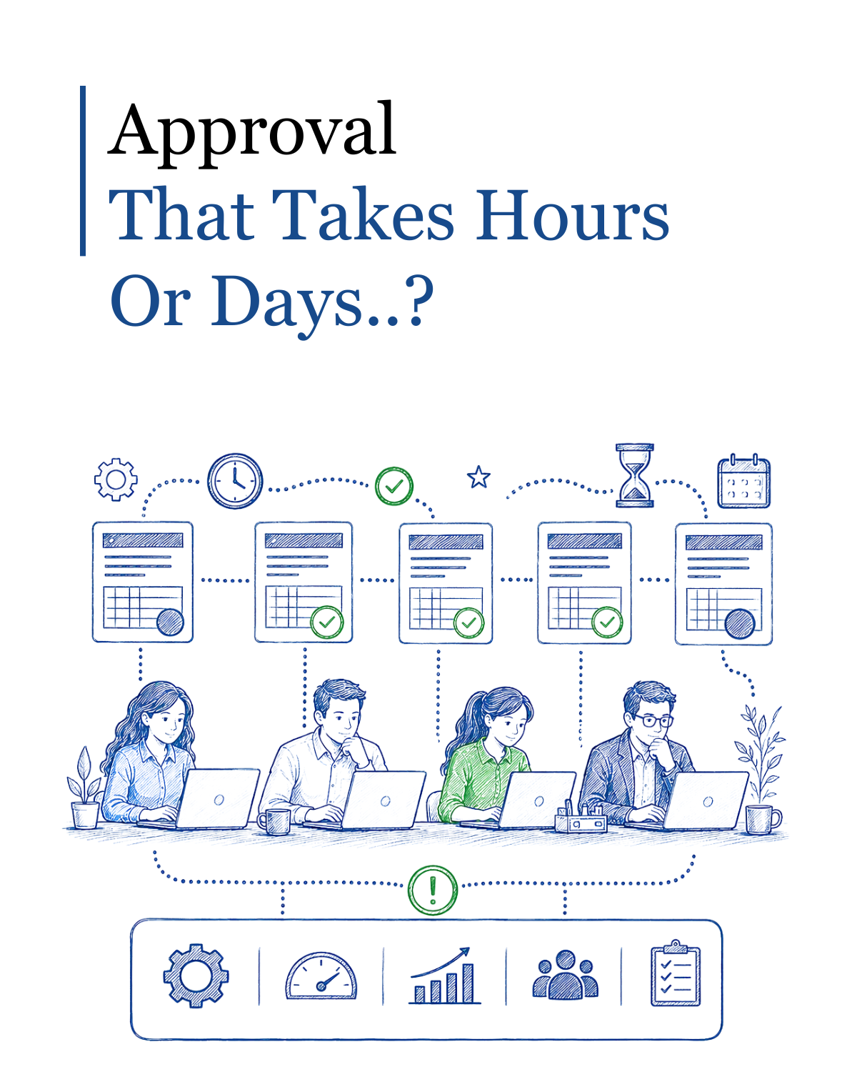 ERP readiness article about manual approval workflows